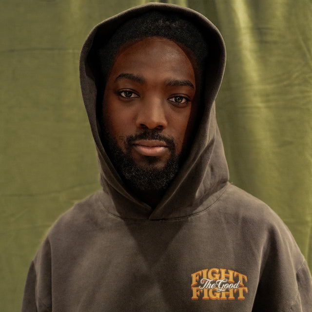 Fight The Good Fight Hoodie (Charcoal)