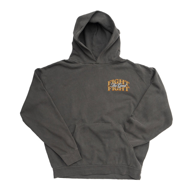 Fight The Good Fight Hoodie (Charcoal)