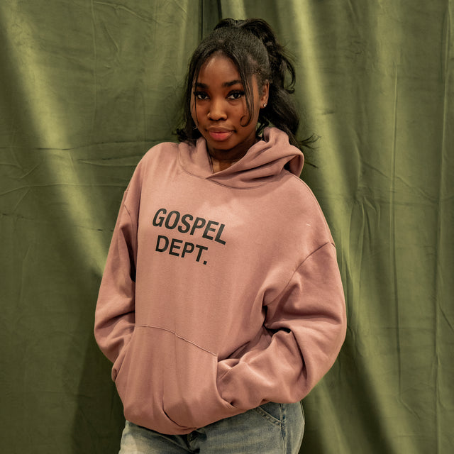 Gospel Department Hoodie (Lavender Pink)