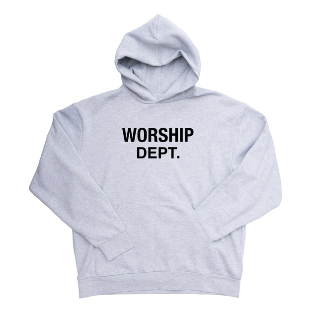Worship Department Hoodie (Heather Gray)