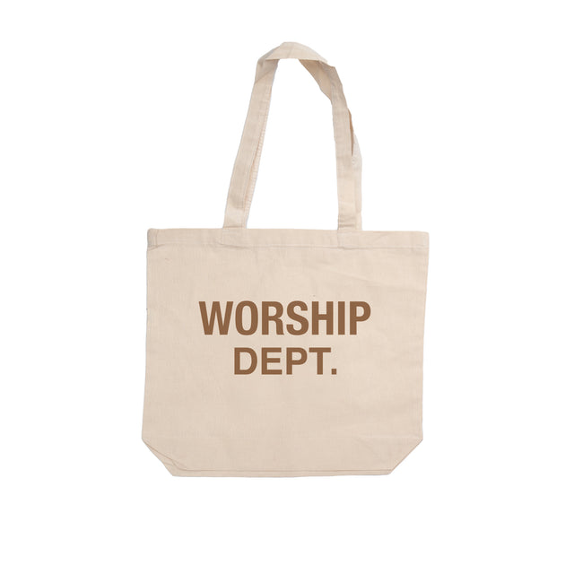 Worship Department Tote Bag (Natural)